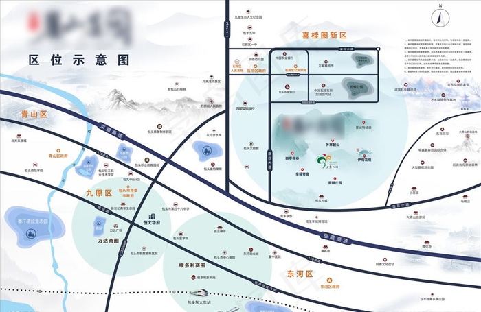 区位图图片(297X210)cdr矢量模版下载