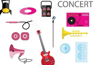 创意乐器素材图片