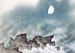 夏景 横山大观图片