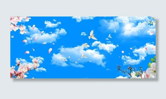 蓝天白云图片 蓝天白云图片