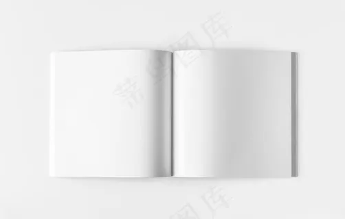 正方形画册样机图片