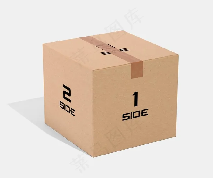 纸箱样机图片(4500X3900(DPI:72))psd模版下载