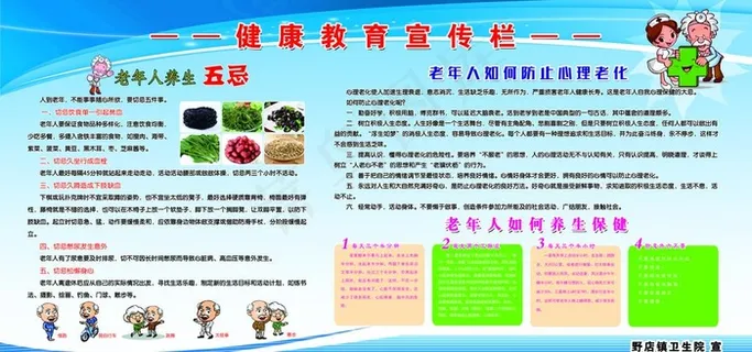健康教育宣传栏图片