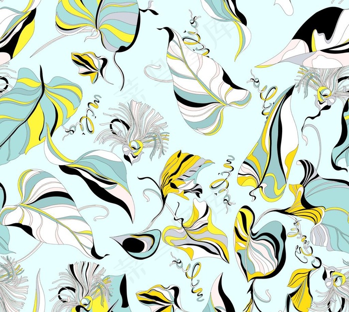 方巾 大牌 链条 豹纹 迷彩图片