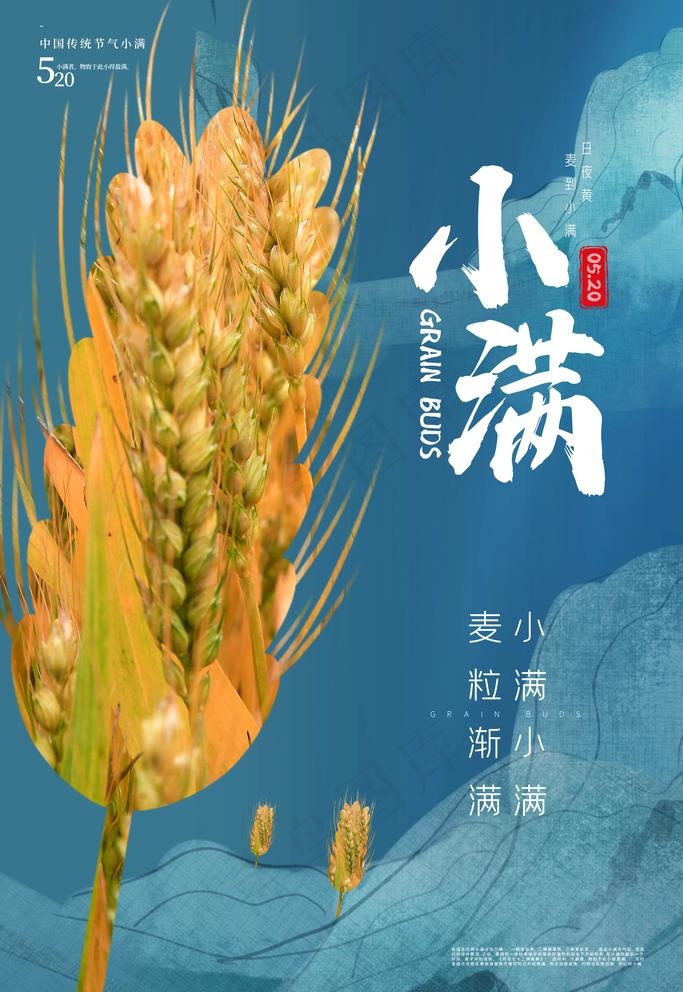 小满图片(3543X5315(DPI:300))psd模版下载