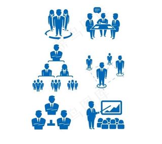 办公室小人图片