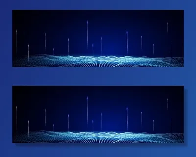 蓝色科技背景图片