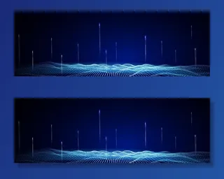 蓝色科技背景图片