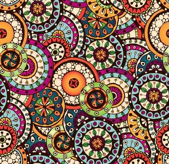 欧式花纹 民族风 民族花纹图片