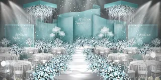 绿色森系婚礼图片