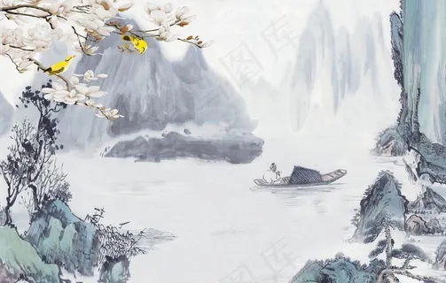 国画山水画图片 国画山水画图片