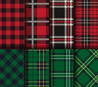 彩色格子 无缝背景图片