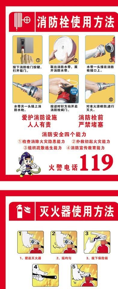 消防栓图片cdr矢量模版下载