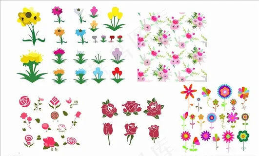 卡通花 夭量花图片 卡通花 夭量花图片
