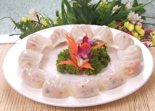 水晶皇冠饺图片