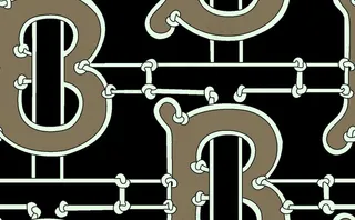 巴宝莉 大牌 大牌字母图片