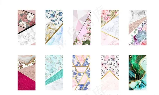 大理石手机壳图片