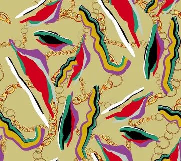 链条 豹纹 设计 大牌 图案图片