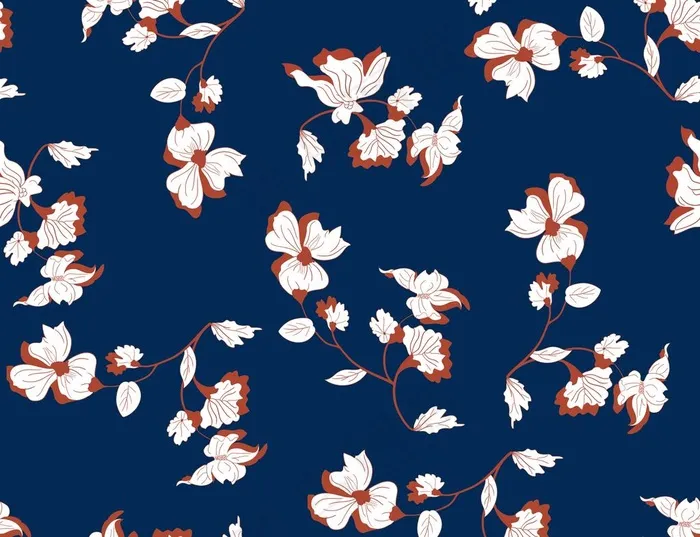 手绘花型  服装印花 童装印花图片
