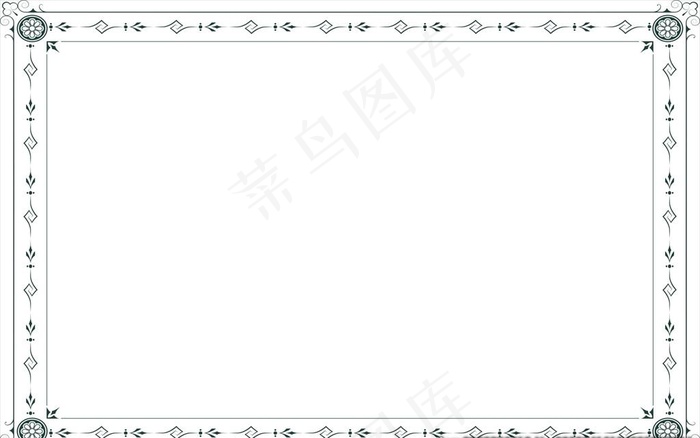 边框相框 边框 花纹 花边图片cdr矢量模版下载