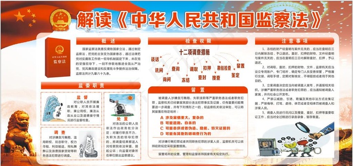 解读《*监察法》图片