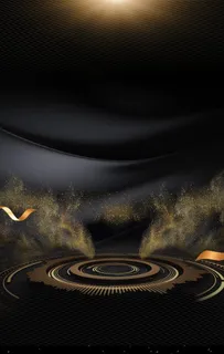 黑金背景图片 黑金背景图片