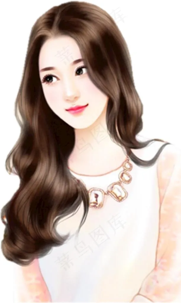 现代美女图片psd模版下载