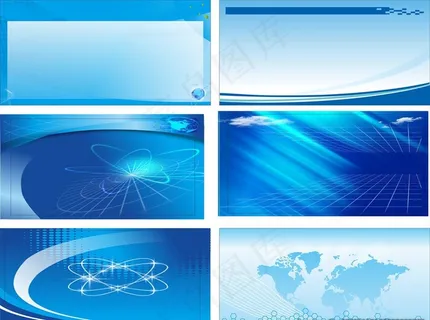 蓝色海报 蓝色背景 蓝色展板图片