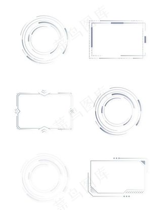 科技边框图片