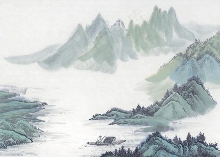 国画山水图片