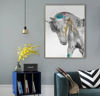 现代北欧风格装饰画图片