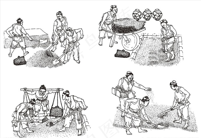 矢量酿酒图图片