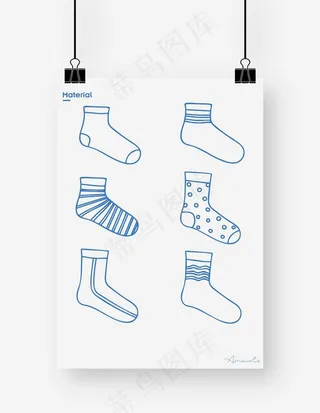 袜子图片