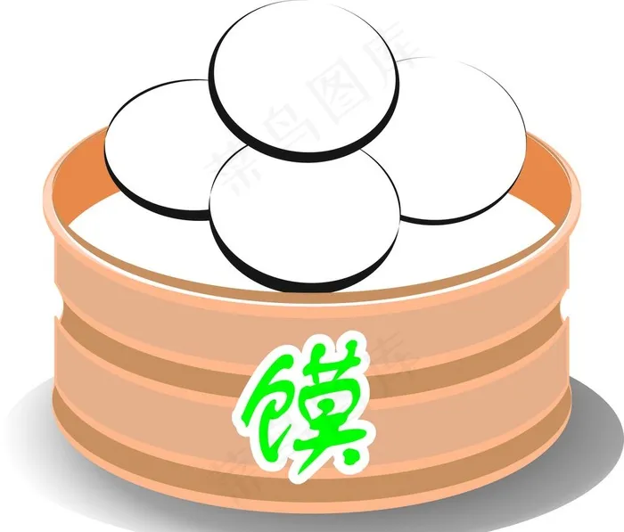 馍馍图片cdr矢量模版下载