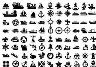 航海元素图片