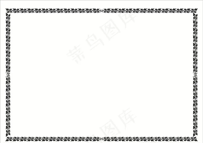 证书花边图片cdr矢量模版下载