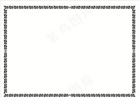 证书花边图片