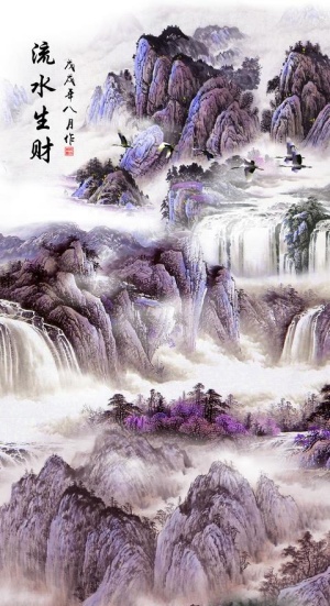 国画山水图片