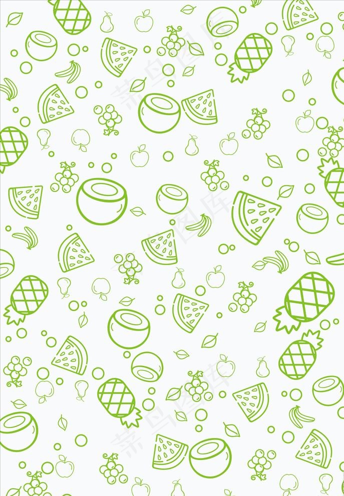 水果店海报背景设计图片