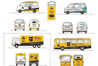 砖家车贴模板图片