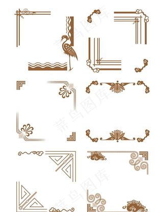 中国风边框花纹图片