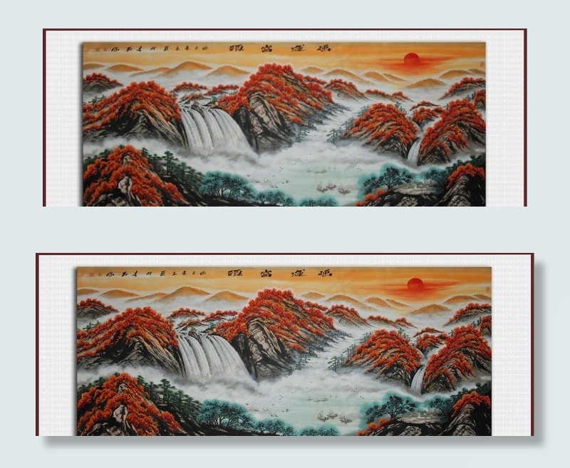 青石国画   鸿运当头图片