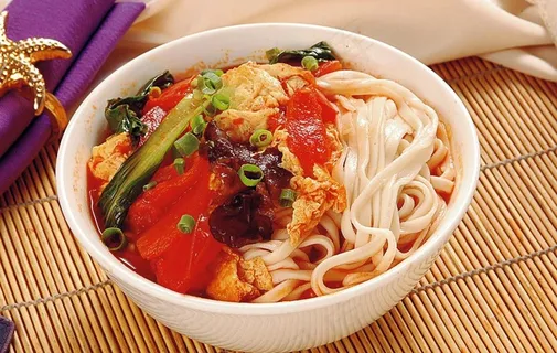 西红柿鸡蛋面图片 西红柿鸡蛋面图片