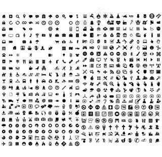 600个超实用ICONppt图图片