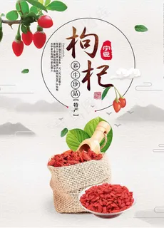 枸杞海报图片