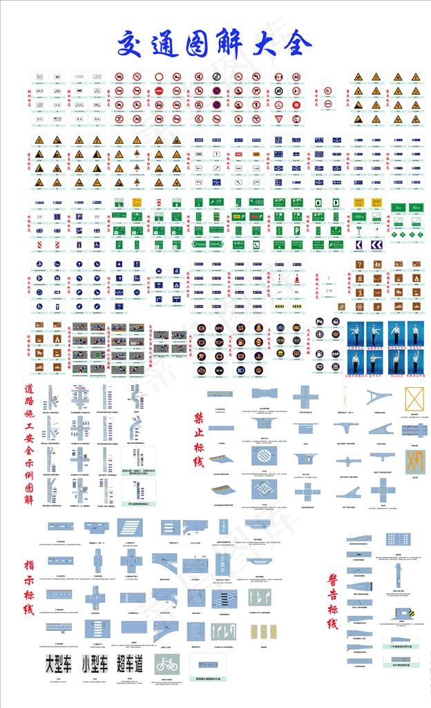 交通图解大全图片