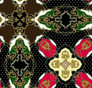 数码 印花 佩斯利 大牌图片