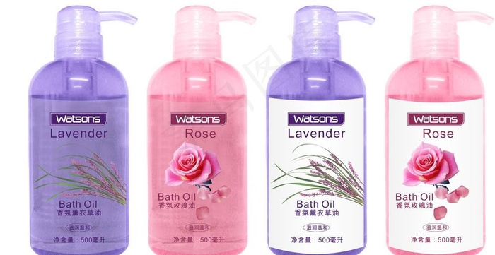 沐浴油图片