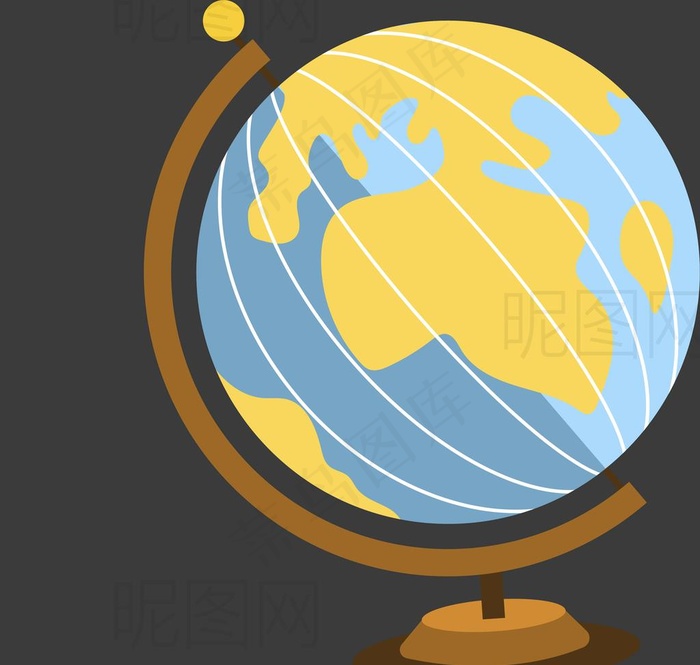 地球仪图片eps,ai矢量模版下载