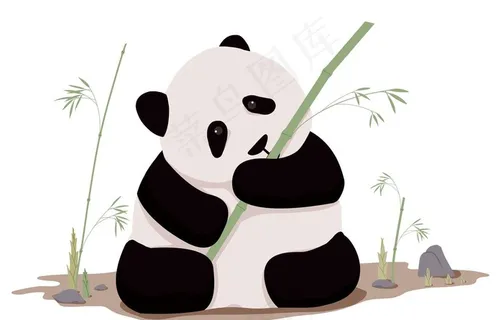 卡通熊猫图片